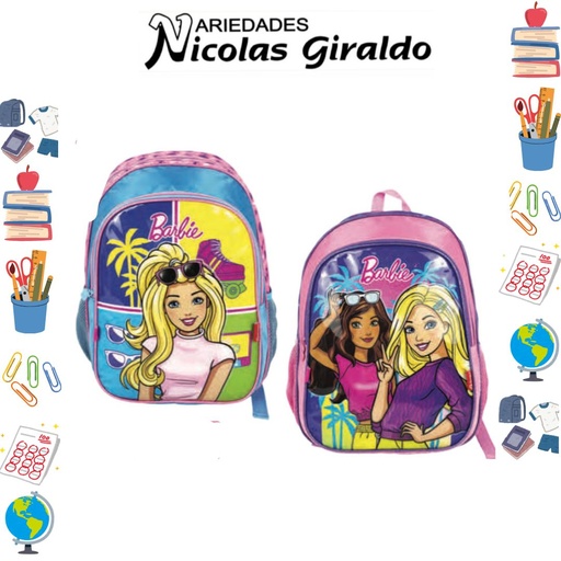 [626-028-1517] Morral primavera personaje grande barbie