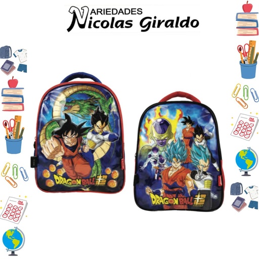 [621-106-2105] Morral primavera personaje pequeño dragon ball