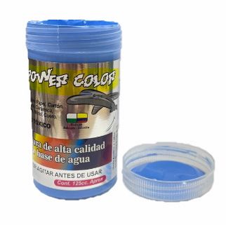 [1001257] Vinilo power color x125 cc azul claro