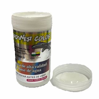[1001257] Vinilo power color x125 cc blanco