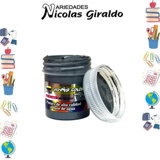[1000335] Vinilo power color x33 cc gris