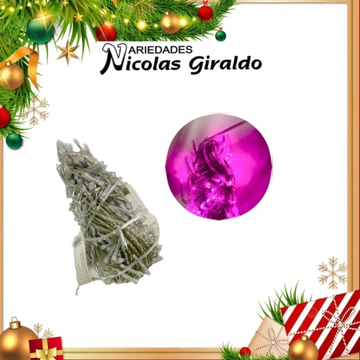 [A0326TP] @INSTALACION LED X200L LINEAL PURPURA 18 MTS CABLE TRANS