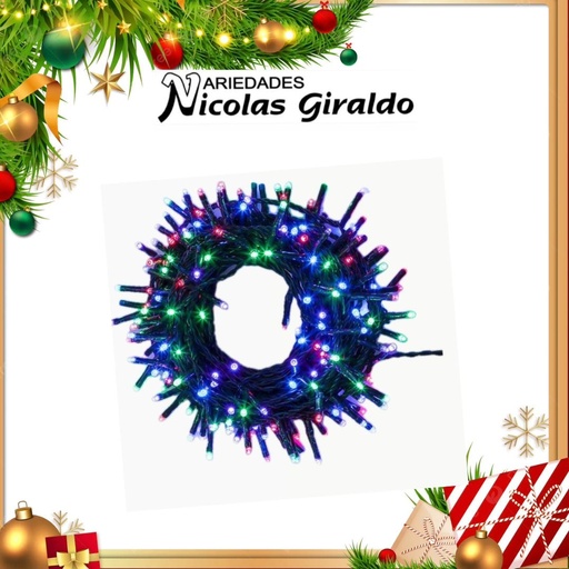 [A0326GM] @INSTALACION LED X200L LINEAL MULTICOLOR 18 MTS CABLE VERDE